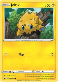 Joltik 070  SWSH01 Sword & Shield Base Set - Common