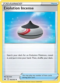Evolution Incense 163  SWSH01 Sword & Shield Base Set - Uncommon