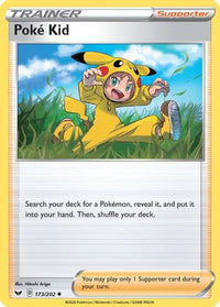Poke Kid 173  SWSH01 Sword & Shield Base Set - Uncommon