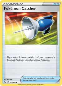 Pokemon Catcher 175  SWSH01 Sword & Shield Base Set - Uncommon