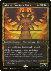Atraxa, Praetors' Voice (Halo Foil) [Multiverse Legends]