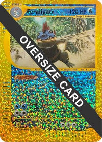Feraligatr - 2/12 (Box Topper)/12  - Reverse Holofoil Jumbo Cards - Promo