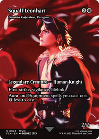 Squall Leonhart - Danitha Capashen, Paragon (Showcase) -  / Squall Leonhart (Borderless) (FCA-022) - FINAL FANTASY: Through the Ages