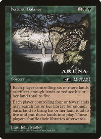 Natural Balance (4th Place) (Arena League) -  (OVER-) - Oversize Cards