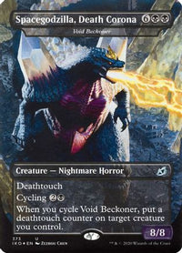 Spacegodzilla, Death Corona - Void Beckoner -  Foil (IKO-373) - Ikoria: Lair of Behemoths
