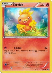 Torchic (Sheen Holo) 025/160  - Holofoil Miscellaneous Cards & Products - Promo
