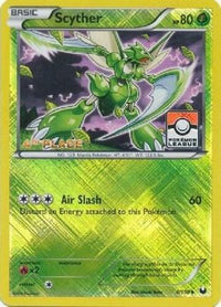 Scyther - 4/108 (Pokemon League) [4th Place]/108  - Reverse Holofoil League & Championship Cards - Promo