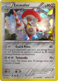 Escavalier - 80/101 (Cracked Ice Holo)/101  - Holofoil Deck Exclusives - Holo Rare