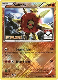 Solrock - 64/146 (Pokemon League) [1st Place]/146  - Reverse Holofoil League & Championship Cards - Promo
