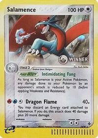 Salamence - 19/97 (e-League) [Winner]/97  - Holofoil Nintendo Promos - Promo