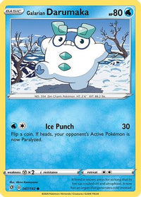 Galarian Darumaka 047/192  SWSH02 Rebel Clash - Common