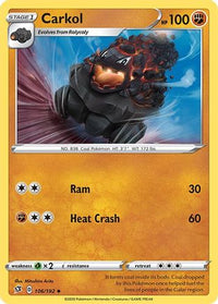 Carkol 106/192  SWSH02 Rebel Clash - Uncommon