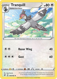 Tranquill/192  SWSH02 Rebel Clash - Uncommon