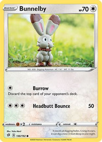 Bunnelby 146  SWSH02 Rebel Clash - Common
