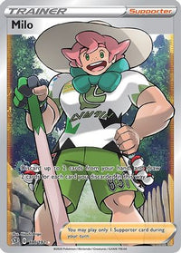 Milo (Full Art) 190  - Holofoil SWSH02 Rebel Clash - Ultra Rare