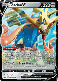 Zacian V SWSH018  - Holofoil SWSH Sword & Shield Promo Cards - Promo