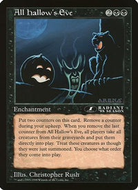 All Hallow's Eve (1st Place) (Arena League) -  (OVER-) - Oversize Cards