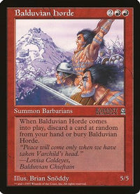 Balduvian Horde (Arena League) -  (OVER-) - Oversize Cards