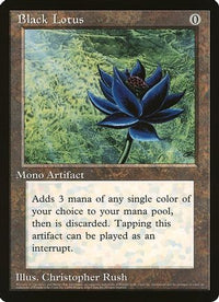 Black Lotus (Scrye Magazine) -  (OVER-) - Oversize Cards