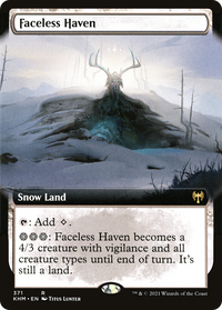 Faceless Haven (Extended Art) [Kaldheim]