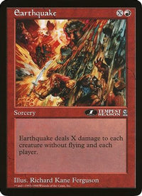 Earthquake (1st Place) (Arena League) -  (OVER-) - Oversize Cards