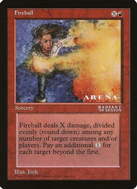 Fireball (Arena League) -  (OVER-) - Oversize Cards