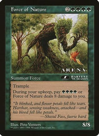 Force of Nature (1st Place) (Arena League) -  (OVER-) - Oversize Cards
