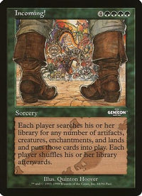 Incoming! (Arena League) -  (OVER-) - Oversize Cards