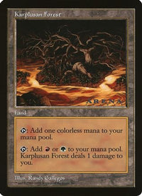 Karplusan Forest (Arena League) -  (OVER-) - Oversize Cards