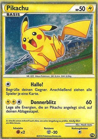 Pikachu (German) 0PW  - Holofoil Pikachu World Collection Promos - Promo