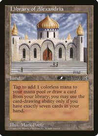 Library of Alexandria (1st Place) (Arena League) -  (OVER-) - Oversize Cards