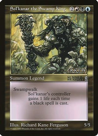 Sol'kanar the Swamp King (Arena League) -  Foil (OVER-) - Oversize Cards