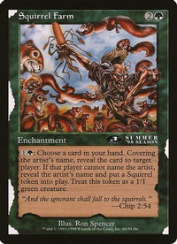 Squirrel Farm (3rd Place) (Arena League) -  (OVER-066) - Oversize Cards