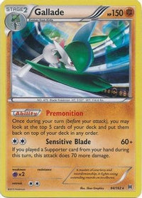 Gallade - 84/162 (Cosmos Holo)/162  - Holofoil Blister Exclusives - Promo