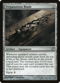 Trepanation Blade [Innistrad]