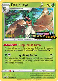 Decidueye - SWSH035 (Prerelease) [Staff]  - Holofoil SWSH Sword & Shield Promo Cards - Promo