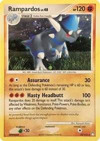 Rampardos - 33/123 (Cosmos Holo)/123  - Holofoil Deck Exclusives - Holo Rare