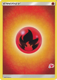 Fire Energy (#3 Charizard Stamped)  Battle Academy - Promo