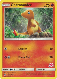 Charmander (#42 Charizard Stamped) 018/147  Battle Academy - Common