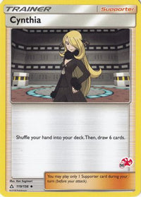 Cynthia (#50 Charizard Stamped) 119/156  Battle Academy - Promo
