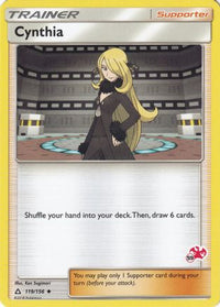 Cynthia (#59 Charizard Stamped) 119/156  Battle Academy - Promo