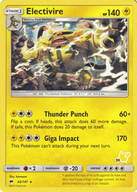 Electivire - 43/147 (#53 Pikachu Stamped)/147  Battle Academy - Promo