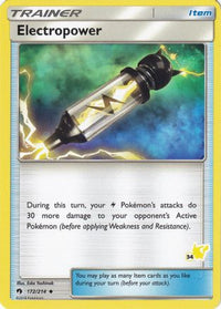 Electropower - 172/214 (#34 Pikachu Stamped)/214  Battle Academy - Promo