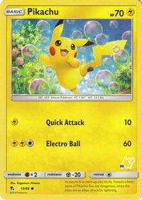 Pikachu (#30 Pikachu Stamped) 019/068  Battle Academy - Promo