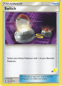 Switch - 132/149 (#36 Pikachu Stamped)/149  Battle Academy - Promo