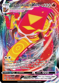 Centiskorch VMAX 034  - Holofoil SWSH03 Darkness Ablaze - Ultra Rare