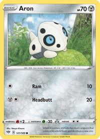 Aron 121  SWSH03 Darkness Ablaze - Common