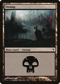 Swamp (37) [Duel Decks: Sorin vs. Tibalt]
