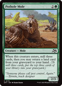 Pothole Mole -  (DFT-176) - Aetherdrift