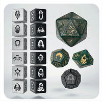 7-Die Set Hobbit: TCG Dice Set- Verdant Grove